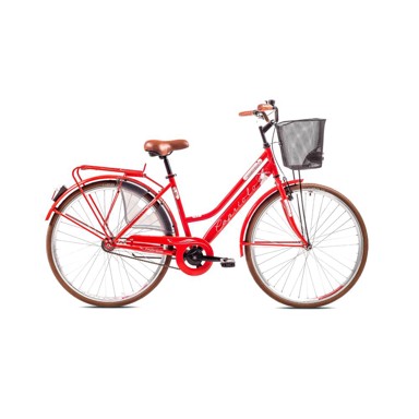 CAPRIOLO Gradski bicikl Amsterdam Lady 28" crveni 